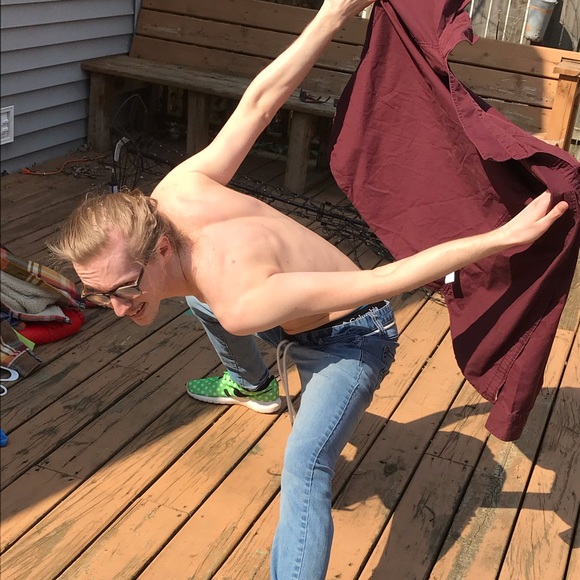 Goodfellow button up M - Picture 5 of 7